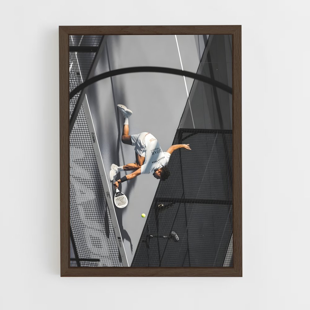 Poster Saut de Filet – affiche Padel (vue 5)